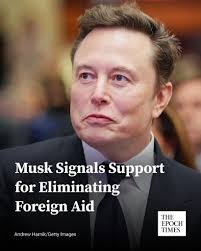 Tech tycoon Elon Musk's plans for the Department of Government Efficiency  (DOGE) include taking a hard look at the assistance the United States  provides to foreign countries. Ever since President-elect Donald Trump