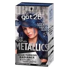 Got2b Color Metallic Permanent Hair Color Permanent Hair Color Hair Color Blue Mercury