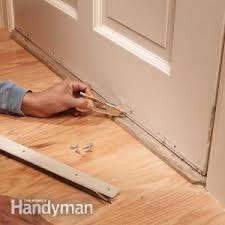 Install A Hidden Door Bottom Weather Strip On Old Wood Doors Home Improvement Projects Diy Home Repair Diy Home Improvement