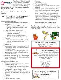 2019 Yard Waste Drop Off Spring Apr 6 2019 Apr 20 2019 Fall Nov 2 2019 Dec 7 2019 Http Www Gle Yard Waste Fluorescent Light Bulb Glen Carbon