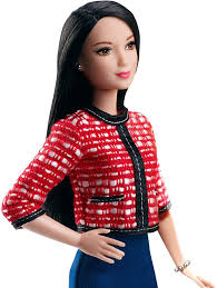 Her hair is a specially designed full of curl power to be styled just like real hair. Amazon Com Barbie Political Candidate Doll Tall Black Haired Doll For 3 To 7 Year Olds Toys Games
