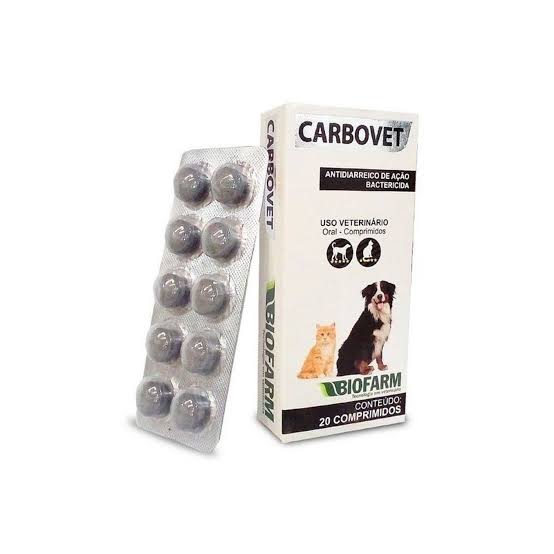 CARBOVET C/ 10 COMPRIDOS