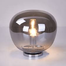 Luminaire Vintage Verre Fume Achat Lampe Vintage Echoes
