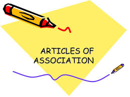 The memorandum is a standard template that will be provided by companies house, or. Articles Of Association Under Companies Act