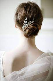 Swarovski Crystal Bridal Hairpin Wedding Hair Vine Bridal Hair Piece Crystal Beaded Head Piece Romantic Wedding Hair Hair Adornments Bridal Hair Pieces