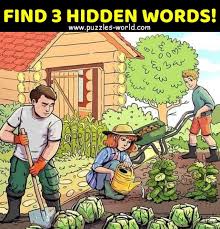 Hidden word hidden picture puzzles with answers. Find 3 Hidden Words Hidden Words Hidden Words In Pictures Hidden Picture Puzzles