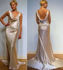 Cowl Neck Wedding Dress Cowl Neck Wedding Dress Silk Wedding Dress Ivory Wedding Dress