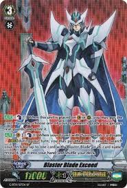 The gathering that debuted in arena's summer season of 1997 and are used in the format of the same name. Blaster Blade Exceed Cardfight Vanguard Card Review Pojo Com