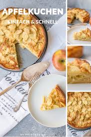 Apfelkuchen Super Einfach Schnell Food Blog Princess Ch Rezept Apfelkuchen Rezept Schnell Apfelkuchen Rezept Rezepte