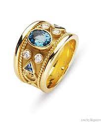 Etruscan Style Rings Gemstone Rings Wedding Ring Sets Byzantine Jewelry