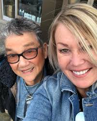 This is my dear friend Mary Ann Sealy. She is 89. Our birthdays are a few  weeks apart- so we are 30ty years apart. Next year- we are going to be in