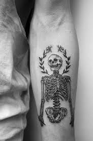 The skull (usually a human skull in tattoos) is usually taken to mean death, but in a broader sense it's more of a symbol of mortality, rather than the end itself. 145 Cool Skull Tattoos Not Only For Boys