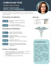 ¿sabes que existen diversos tipos de currículum que puedes tomar como ejemplo a la hora de escribir tu cv? Curriculum De Medicos O Enfermeras Plantillas De Cv Para Hospitales
