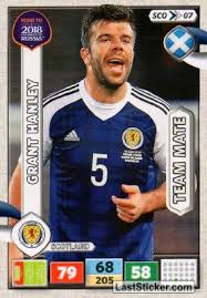 Grant campbell hanley (born 20 november 1991) is a scottish professional footballer who plays as a defender for premier league club norwich city and the scotland national team. Card Sco07 Grant Hanley Panini Road To 2018 Fifa World Cup Russia Adrenalyn Xl Laststicker Com