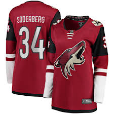 Carl johan söderberg (born 12 october 1985) is a swedish professional ice hockey forward currently playing with the chicago blackhawks of the national hockey league (nhl). Fanatics Branded Carl Soderberg Arizona Coyotes Womens Garnet 2017 Breakaway Player Jersey
