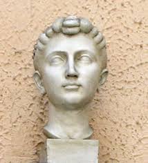 Portrait of a woman, formerly believed to be Julia, daughter of Augustus.  Rome, Museum of Roman Civilization.