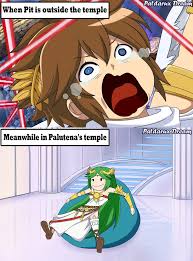Palutena Always Keep An Eye For Pit Kid Icarus In 2020 Kid Icarus Kid Icarus Uprising Icarus