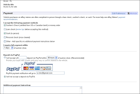 Ebay Motors - How To Sell A Vehicle