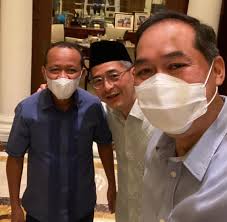 Bahlil lahadalia selama ini menjabat kepala badan koordinasi penanaman modal (bkpm). Bersilaturahmi Dengan Menteri Perdagangan M Lutfi Dan Kepala Bkpm Bahlil Lahadalia Arsjad Rasjid