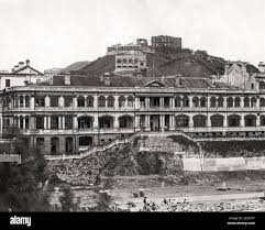 Hong kong 19th century hi-res stock ...
