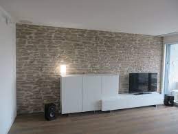 wohnzimmerwand mit steinoptik wohnzimmerwand vliestapete steinoptik steinoptik