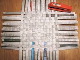 Image result for how to make newspaper basket description