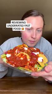 what underrated fast food item should i try next? 👀 #wendys #fastfood  #wendyssalad #tacosalad #wendyschili #chili #fastfoodorder #fastfoodreview  #salad #saladtoppings #fritopie #nachos #mexicanfood ...