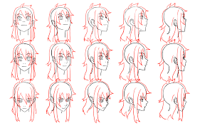 Learn the easiest way to draw anime face (different angles) in this video! How To Draw Anime Face Different Angles Novocom Top