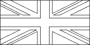 England Flag Coloring Page Flag Coloring Pages American Flag Coloring Page Bunting Template