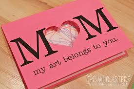 6 snapfish folded mother's day card. Mothers Day Card Who Arted 07 Who Arted