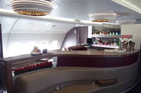 A380 aircraft provide 8 first class suites, in 1x2x1 cabin layout. Review Qatar Airways A380 First Class Doha To Paris Live And Let S Fly