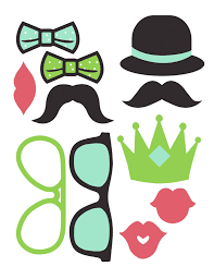 All these free printable photo booth props are in png format. Free Photo Booth Props Printable Craftivity Designs