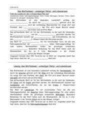 Kostenlose arbeitsblätter und unterrichtsmaterial zum fach deutsch für lehrer in der grundschule. Luckentext Wattenmeer 4teachers De