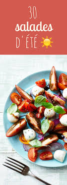 60 Recettes De Salades Composees A Deguster Tout L Ete Salade Facile Recette Salade Ete Recette