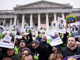 Former president barack obama issued daca through executive action in 2012 in an effort to protect roughly 800,000 undocumented immigrants, who arrived as children, from both deportation and giving them the legal ability to work. Dreamers Describe Anxiety As They Await A Supreme Court Ruling On Daca Vox