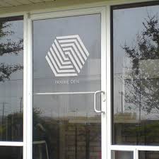 Office Window Vinyl Frosted Vinyl Logos Window Signs