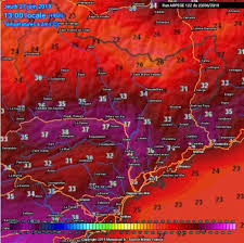 La force du vent sera de 15 km/h au petit matin, et se renforcera petit à petit au fil de la matinée jusqu'à environ 30 km/h. Vigilance Canicule 26 Juin 2019 Meteo 06