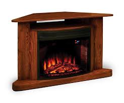 Amish Classic Corner Tv Stand Led Electric Fireplace With Remote Fireplace Tv Stand Corner Fireplace Tv Stand Fireplace Tv