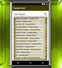 Maybe you would like to learn more about one of these? Kangen Band Lirik Dan Lagu Fur Android Apk Herunterladen
