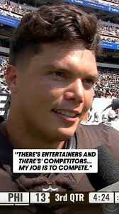 Dillon Gabriel after his preseason debut for the Cleveland Browns 🤝 (via  NFL)