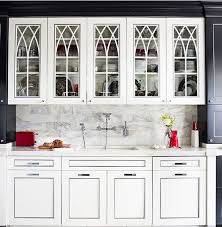 Also, the plain nature of this type of glass is a nice fit for minimalist interiors, not to mention that it's a perfect choice for small kitchens. Top 14 Glass Kitchen Cabinets Ideas For A Gorgeous Kitchen