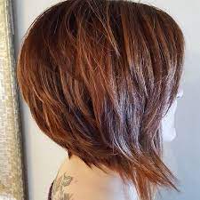 A Line Bob Angled Bob Copper Hair Red Hair Auburn Hair Texture Bob Choppy Bob Hairstyles Messy Bob Hairstyles Wavy Bob Hairstyles