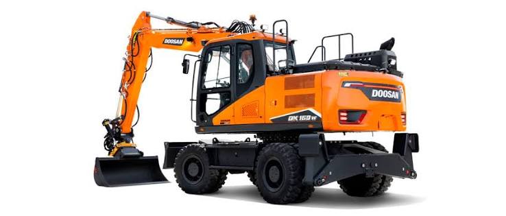 Doosan SOLAR 160W-V Excavator