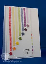 I liked betty's colors for today's color challenge so much that i decided to make another card. Imgp2855 Rainbow Card Homemade Birthday Cards Cards Handmade