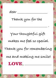 Thank You Message For Birthday Gift From Girlfriend Christmas Gift Thank You Note From Child Birthday Cards For Mom Thank You Cards From Kids Birthday Gifts For Kids