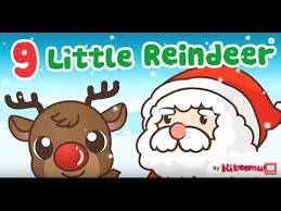 Maybe you would like to learn more about one of these? 9 Little Reindeer Santa S Reindeer Kids Christmas Songs The Kiboomers Youtube