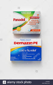 Demazin And Panadol Cold And Flu And Cough Relief Tablets In