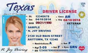 Tx Dmv Driver S License Drivers License Driver S License Birth Certificate Template