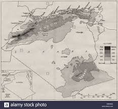 Französisch wird in marokko auch benutzt und sie können die sprache fast überall einsetzen. Nordafrika Algerien Franzosisch Spanisch Marokko Ww2 R Marine Intelligence Karte 1943 Stockfotografie Alamy