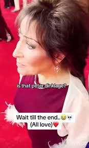 JOKING😭❤️❤️#fypシ゚viral #peterdinklage #mom #redcarpet #peter #love #funny  #tampa